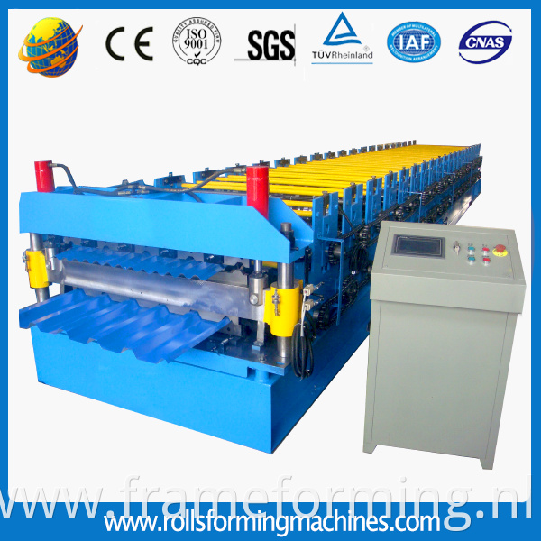 wave model roofing forming machine